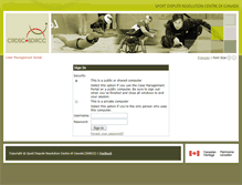 Tablet Screenshot of dispute.crdsc-sdrcc.ca